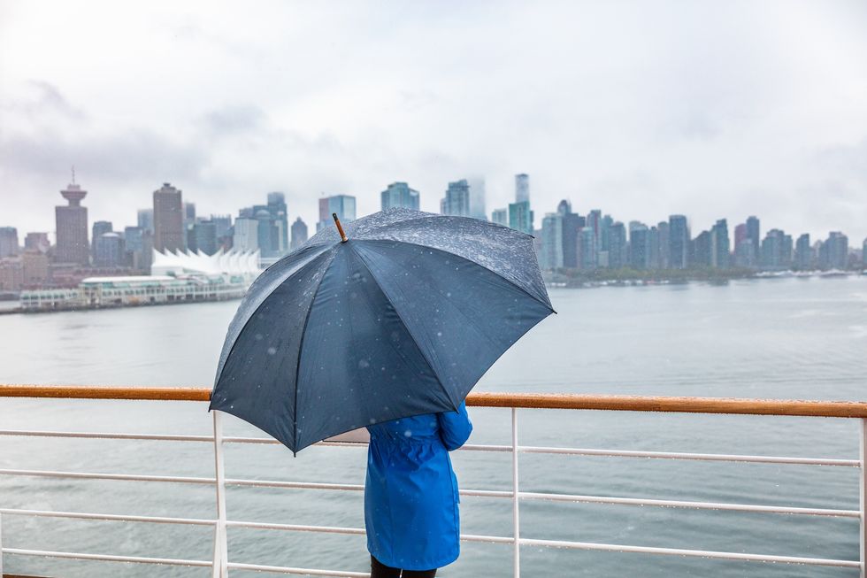 vancouver weather forecast rain