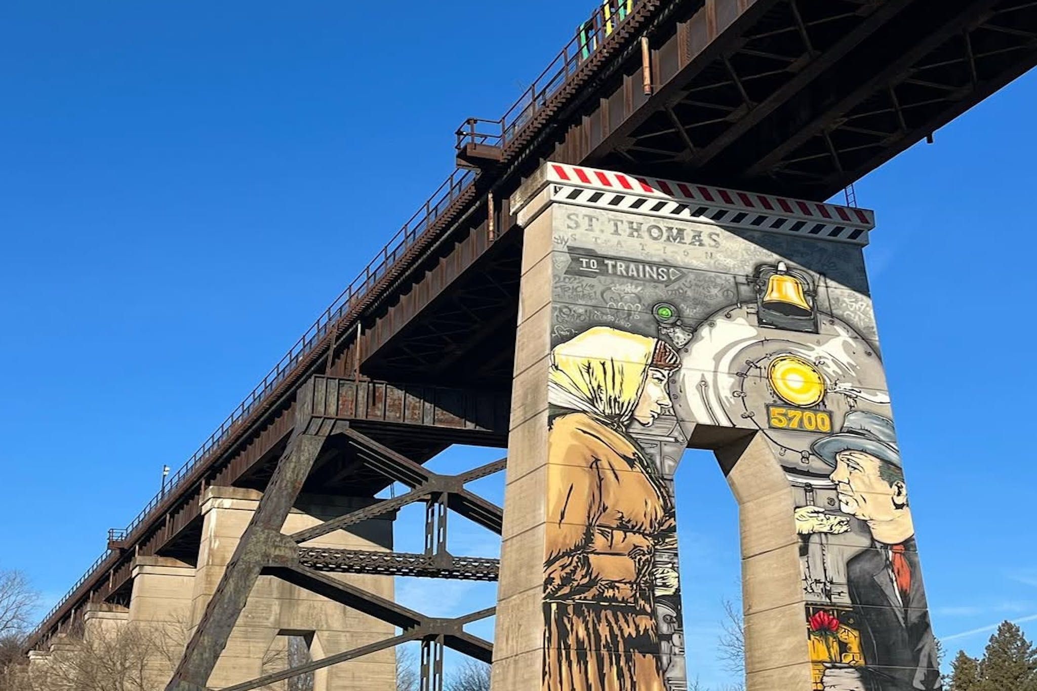 A historic railway bridge in Ontario is Canada’s first and only elevated park