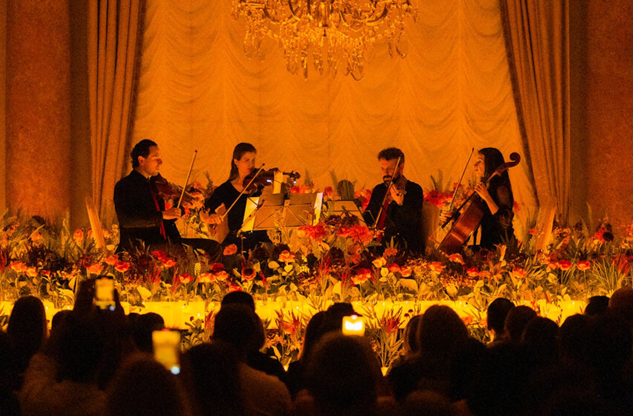 A dreamy candlelit concert series is welcoming spring in Vancouver with ‘hundreds of flowers’