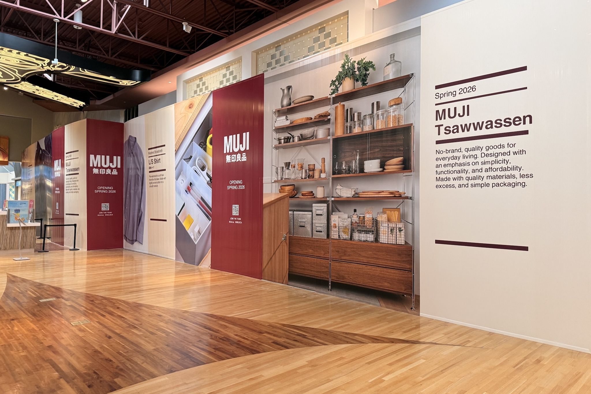 MUJI’s newest Canadian store is opening in Metro Vancouver this month
