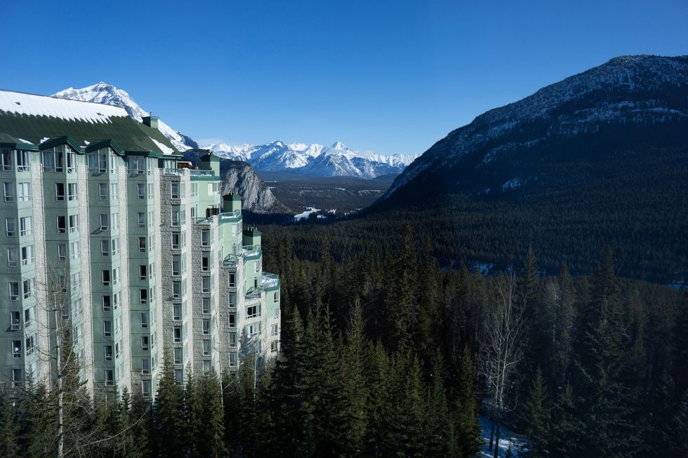 Rimrock Hotel in Banff Alberta