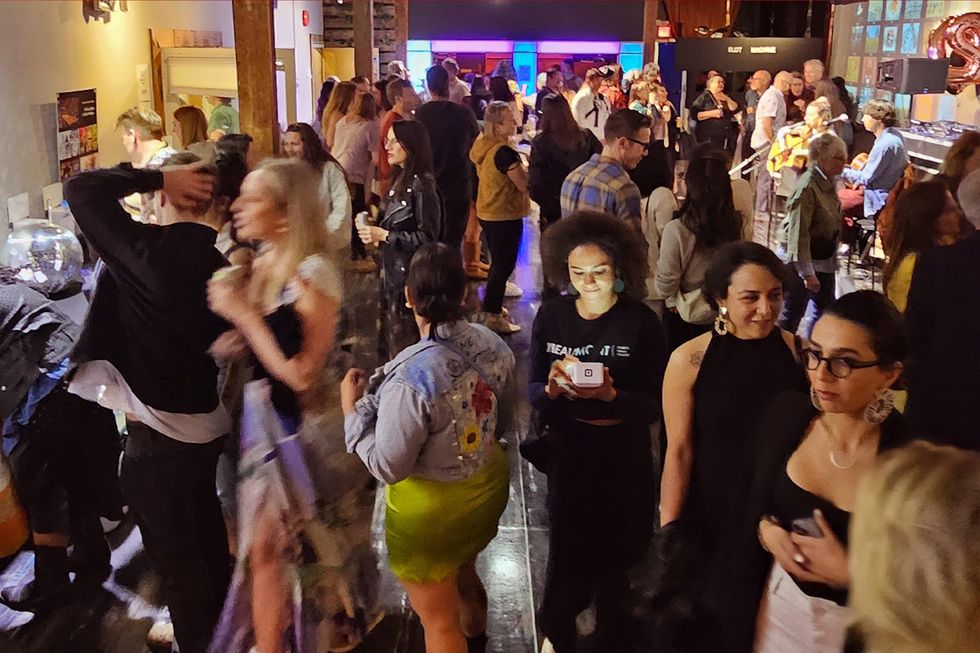 Beaumont Studios anonymous art party