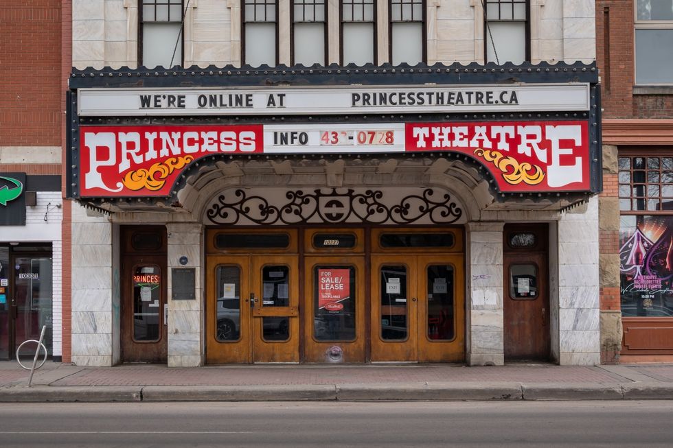 princess theatre edmonton