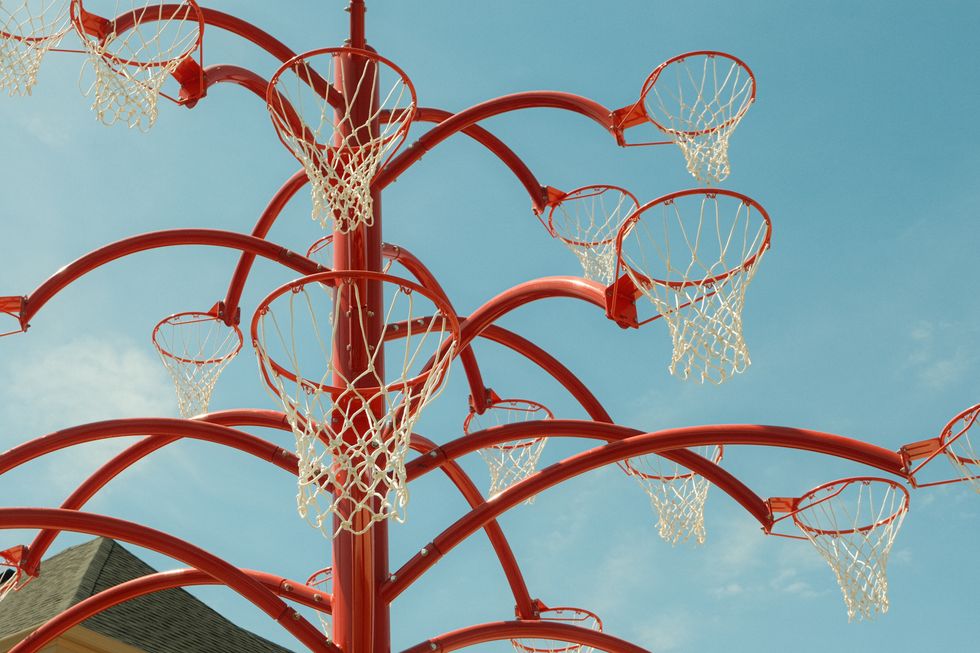 Basketball Sculpture