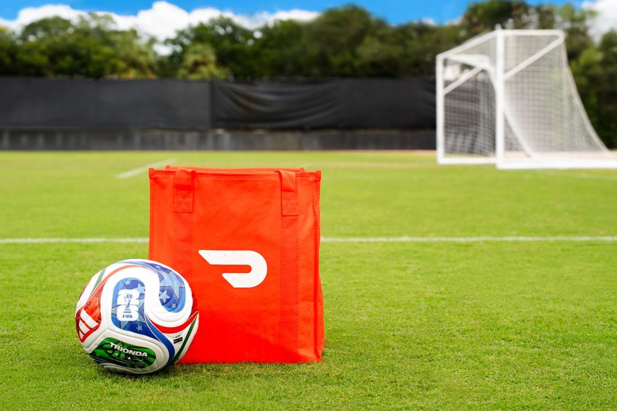 You could split M in DoorDash credits or a chance to win a trip to The FIFA World Cup™ Final just by ordering You could split M in DoorDash credits or a chance to win a trip to The FIFA World Cup™ Final just by ordering