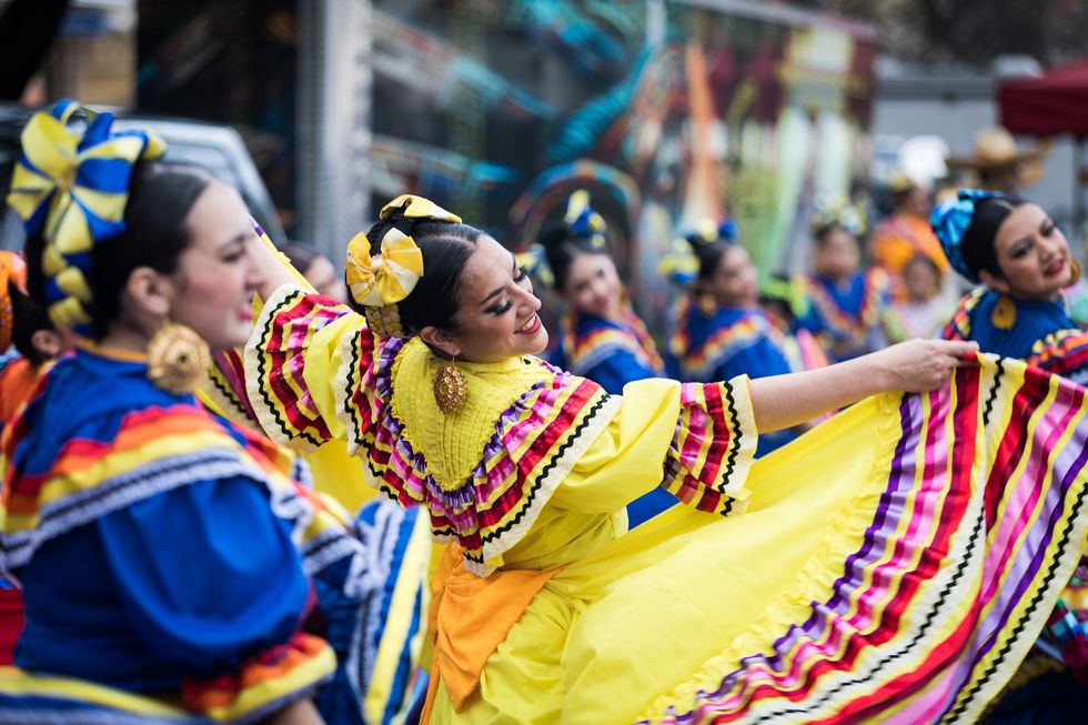 Fiestaval Traditional Latin American dancing