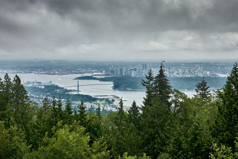 vancouver rain weather forecast