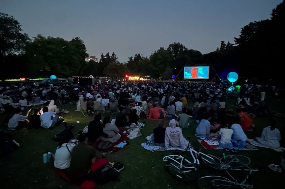 free outdoor movies metro vancouver