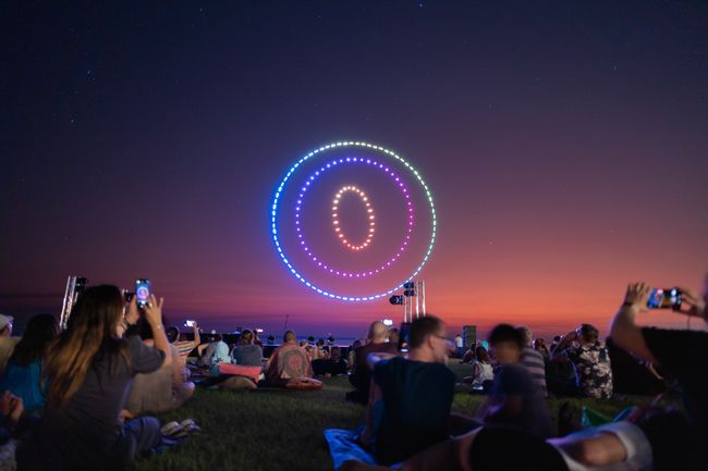 Drone light performance