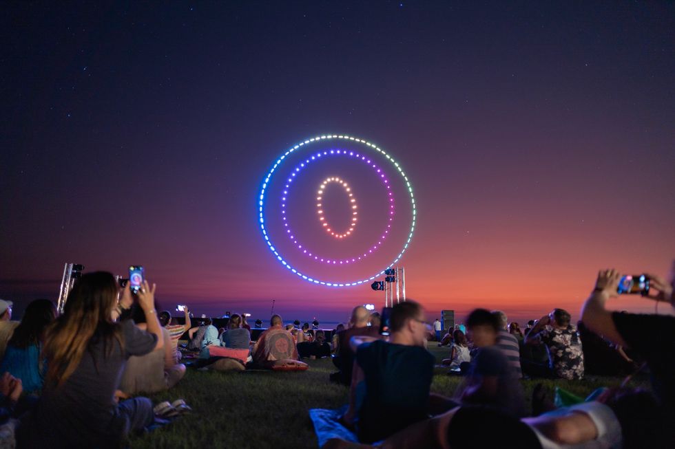 Drone light performance