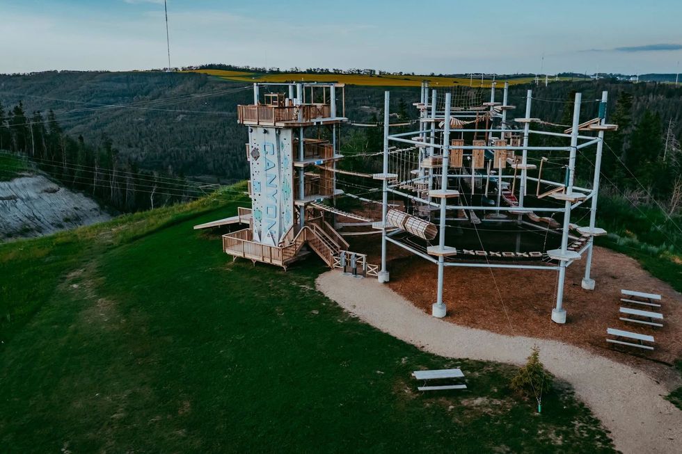 Aerial Park at Canyon Ski Resort
