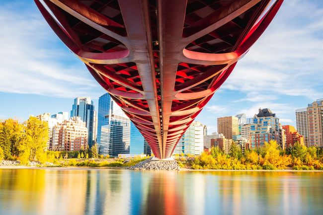 Peace Bridge Fall Season