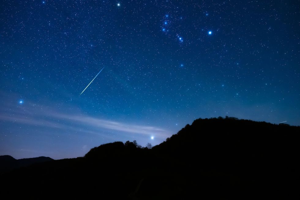 orionids meteor shower